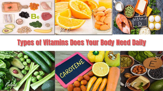 What Types of Vitamins Does Your Body Need Daily to Perform at The Best Level?