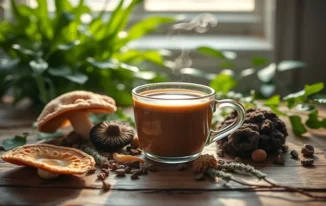 Caffeine-Free Nootropic Mushroom Coffee for Brain Fog and Focus