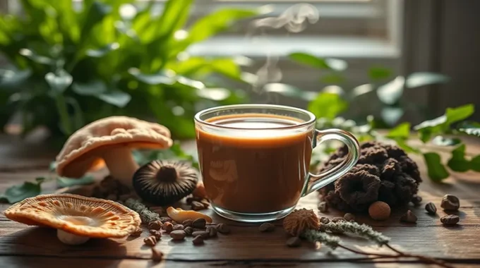 Caffeine-Free Nootropic Mushroom Coffee for Brain Fog and Focus