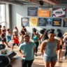 Community-Focused Fitness Gym with Social Wellness Events and Group Challenges
