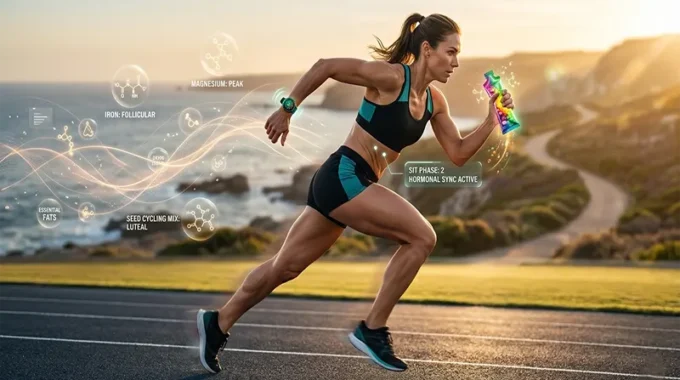 Cycle-Aware Nutrition and Sprint Interval Training for Hormonal Balance