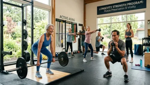 Longevity Strength Training Programs for Active Aging and Muscle Preservation