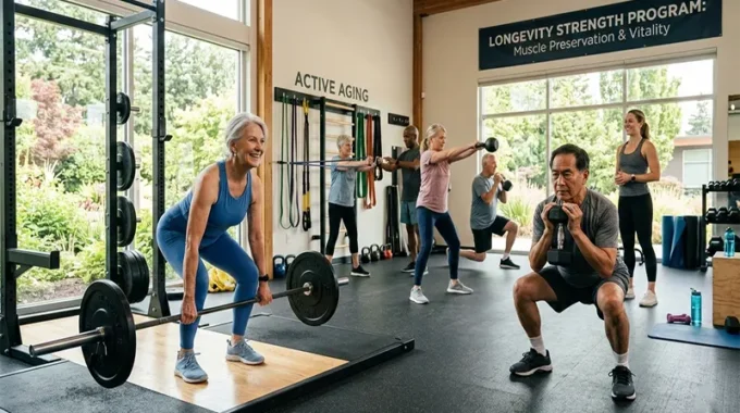 Longevity Strength Training Programs for Active Aging and Muscle Preservation